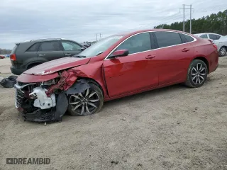2024 Chevrolet Malibu RS with VIN 1G1ZG5ST1RF172273, listed as a Copart auction lot 45992695 with 8,362 mi miles and Salvage Title. Bid and sale history available at carsss.com. Image 1.