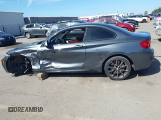 2014 BMW 2 Series M235i with VIN WBA1J7C51EVX33702, listed as a IAAI auction lot 41713337 with 83,076 mi miles. Bid and sale history available at carsss.com. Image 15.