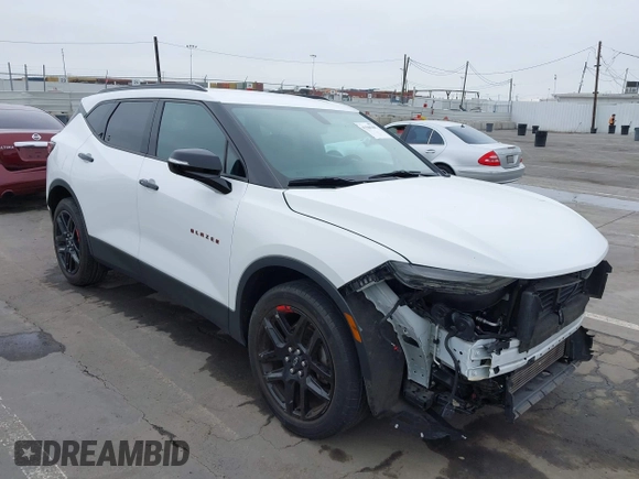 2020 Chevrolet Blazer LT with VIN 3GNKBCR48LS659930, listed as a IAAI auction lot 42500308 with 40,287 mi miles and . Bid and sale history available at DreamBid. Image 1.