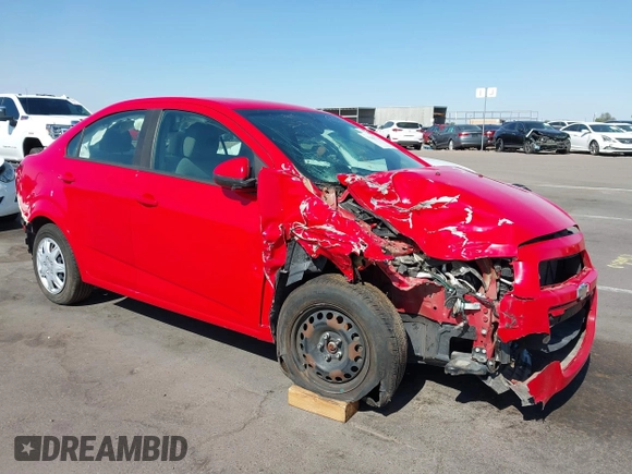2016 Chevrolet Sonic LS with VIN 1G1JA5SH6G4105932, listed as a IAAI auction lot 35487736 with 91,467 mi miles and . Bid and sale history available at DreamBid. Image 6.