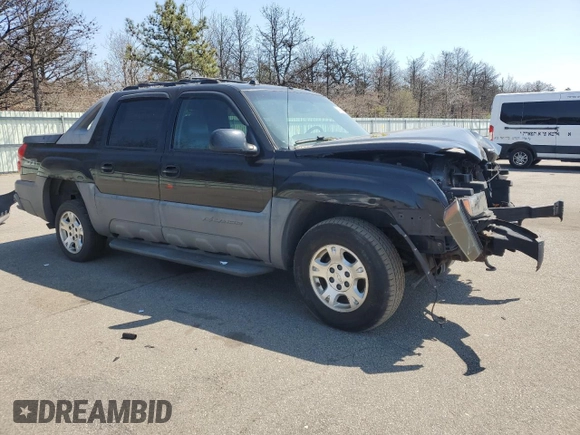 2004 Chevrolet Avalanche Z71 with VIN 3GNEK12T64G205196, listed as a Copart auction lot 54190825 with 152,076 mi miles and Salvage Title. Bid and sale history available at carsss.com. Image 4.