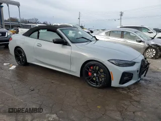 2024 BMW 4 Series 430i z VIN WBA23AT09RCP14882, wystawiony jako Copart lot #84880374 z przebiegiem 17 979 mil mil oraz Szkoda całkowita • Salvage title. Historia ofert i sprzedaży dostępna na DreamBid. Obrazek 4.