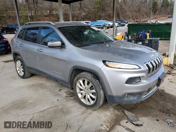 2016 Jeep Cherokee Limited with VIN 1C4PJLDB1GW272623, listed as a Copart auction lot 45150355 with 114,866 mi miles and Clean Title. Bid and sale history available at carsss.com. Image 4.