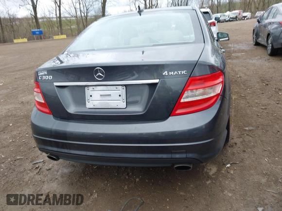2010 Mercedes-Benz C-Class C 300 Sport with VIN WDDGF8BB6AF521187, listed as a IAAI auction lot 41820504 with 119,494 mi miles. Bid and sale history available at carsss.com. Image 16.