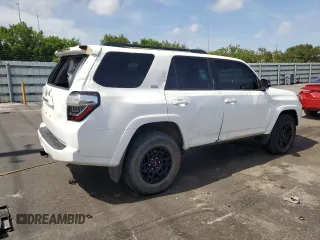 2023 Toyota 4Runner SR5 Premium with VIN JTENU5JR5P6156784, listed as a Copart auction lot 64789665 with 25,366 mi miles and Salvage title. Bid and sale history available at DreamBid. Image 3.