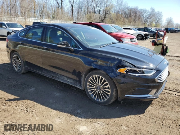 2018 Ford Fusion SE with VIN 3FA6P0HD0JR126993, listed as a Copart auction lot 53509225 with 164,478 mi miles and Clean Title. Bid and sale history available at carsss.com. Image 4.