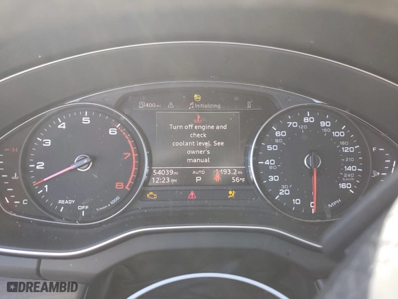 2021 Audi Q5 Premium with VIN WA1AAAFY0M2043357, listed as a Copart auction lot 46441855 with 54,039 mi miles and Salvage Title. Bid and sale history available at carsss.com. Image 9.