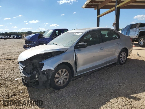 2012 Volkswagen Jetta Sedan S w/Sunroof with VIN 3VW2K7AJ8CM407243, listed as a Copart auction lot 76411654 with 71,645 mi miles and Salvage Title. Bid and sale history available at carsss.com. Image 1.
