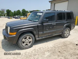 2006 Jeep Commander z VIN 1J8HG48K36C263515, wystawiony jako Copart lot #59080765 z przebiegiem 167 635 mil mil oraz Szkoda całkowita • Salvage title. Historia ofert i sprzedaży dostępna na DreamBid. Obrazek 1.