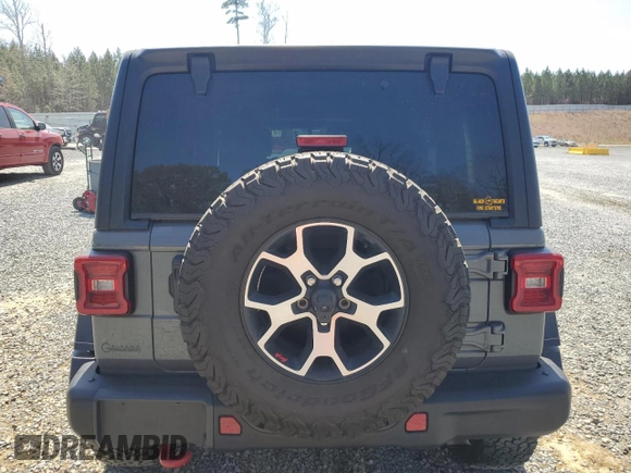 2021 Jeep Wrangler Unlimited Rubicon с VIN 1C4HJXFG0MW606057, выставлен на аукционе Copart как лот 51122355 с пробегом 30 804 миль миль и Списание • Salvage title. История ставок и продаж доступна на DreamBid. Изображение 6.