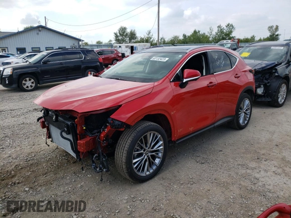 2023 Lexus NX 350h Luxury with VIN 2T2HKCEZ3PC015304, listed as a Copart auction lot 63132423 with Not Provided miles and . Bid and sale history available at DreamBid. Image 1.