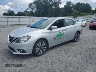 2019 Nissan Sentra S with VIN 3N1AB7AP5KY451455, listed as a Copart auction lot 63058285 with 104,538 mi miles and Salvage title. Bid and sale history available at DreamBid. Image 1.