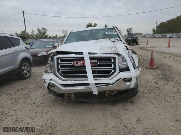 2019 GMC Sierra 1500 Limited SLE with VIN 2GTV2MEC7K1185150, listed as a Copart auction lot 73290884 with 0 mi miles and Salvage Title. Bid and sale history available at carsss.com. Image 5.