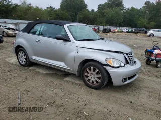 2008 Chrysler PT Cruiser with VIN 3C3HY55X18T147221, listed as a Copart auction lot 72336154 with 82,950 mi miles and Salvage Title. Bid and sale history available at DreamBid. Image 4.