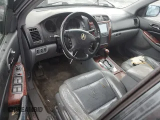 2005 Acura MDX with VIN 2HNYD18295H512436, listed as a Copart auction lot 46493595 with 0 mi miles and Salvage Title. Bid and sale history available at carsss.com. Image 8.
