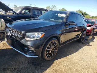 2018 Mercedes-Benz GLC with VIN WDC0G6EB4JV024857, listed as a Copart auction lot 64267374 with 62,815 mi miles and Salvage Title. Bid and sale history available at carsss.com. Image 1.