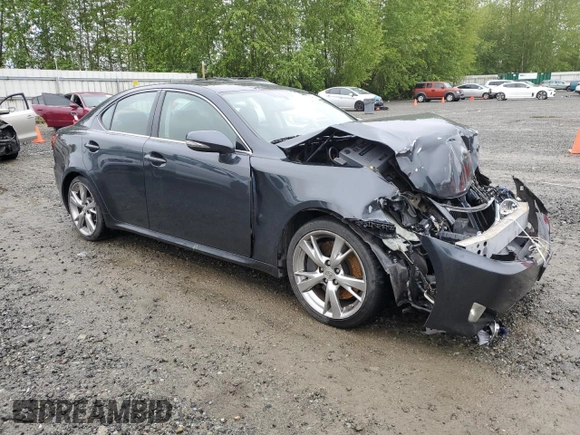 2010 Lexus IS 350 with VIN JTHBE5C2XA2017476, listed as a Copart auction lot 55047375 with 113,988 mi miles and Salvage Title. Bid and sale history available at DreamBid. Image 4.