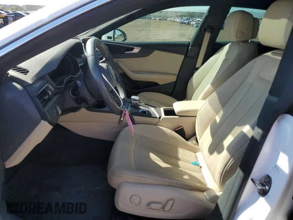 2019 Audi A5 Sportback Premium Plus with VIN WAUBNCF53KA008747, listed as a Copart auction lot 68033083 with 41,219 mi miles. Bid and sale history available at carsss.com. Image 7.