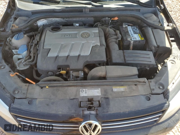 2014 Volkswagen Jetta TDI w/Premium with VIN 3VWLL7AJ8EM402757, listed as a Copart auction lot 52201895 with 99,475 mi miles and Salvage title. Bid and sale history available at DreamBid. Image 11.