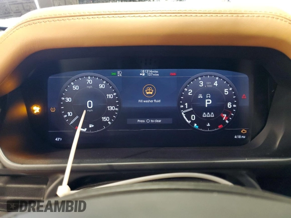 2020 Land Rover Defender X with VIN SALEX7EU4L2022865, listed as a Copart auction lot 51490495 with 81,314 mi miles and Salvage title. Bid and sale history available at DreamBid. Image 9.