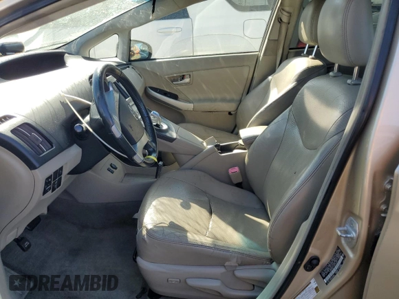 2010 Toyota Prius II with VIN JTDKN3DU7A0216244, listed as a Copart auction lot 50058925 with 109,762 mi miles and Salvage Title. Bid and sale history available at carsss.com. Image 7.
