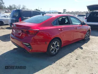 2020 Kia Forte LXS with VIN 3KPF24ADXLE179768, listed as a IAAI auction lot 41750635 with 64,324 mi miles. Bid and sale history available at carsss.com. Image 4.