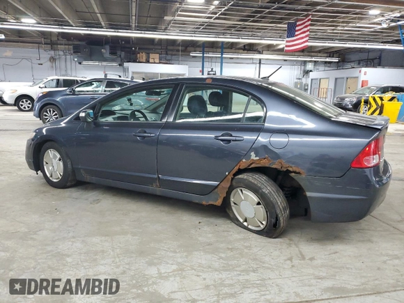 2006 Honda Civic z VIN JHMFA36256S027336, wystawiony jako Copart lot #58224335 z przebiegiem Nie podano mil oraz Szkoda całkowita • Salvage title. Historia ofert i sprzedaży dostępna na DreamBid. Obrazek 2.