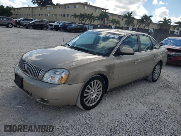 2006 Mercury Montego Premier z VIN 1MEHM42146G607991, wystawiony jako Copart lot #44537745 z przebiegiem 97 499 mil mil oraz Czysty tytuł • Clean title. Historia ofert i sprzedaży dostępna na DreamBid. Obrazek 1.