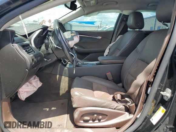 2015 Chevrolet Impala LT with VIN 2G1125S34F9133208, listed as a Copart auction lot 60627725 with 53,373 mi miles and Salvage title. Bid and sale history available at DreamBid. Image 7.