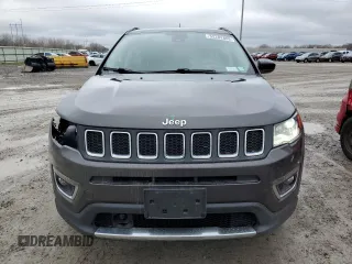 2018 Jeep Compass Limited with VIN 3C4NJDCB2JT373049, listed as a Copart auction lot 52282865 with 95,802 mi miles and Salvage Title. Bid and sale history available at DreamBid. Image 5.