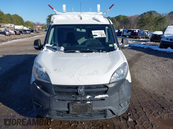 2018 Ram ProMaster City Cargo Van Tradesman with VIN ZFBERFAB2J6L82290, listed as a IAAI auction lot 41579509 with 51,559 mi miles. Bid and sale history available at carsss.com. Image 12.