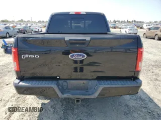 2017 Ford F-150 XL with VIN 1FTEW1CF9HKC56020, listed as a Copart auction lot 62033235 with 190,448 mi miles and Clean title. Bid and sale history available at DreamBid. Image 6.