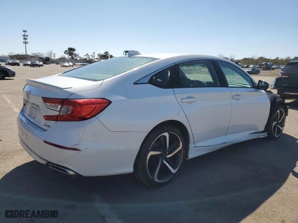 2019 Honda Accord Sedan Sport 1.5T with VIN 1HGCV1F32KA169361, listed as a Copart auction lot 50011325 with 41,712 mi miles and Salvage Title. Bid and sale history available at carsss.com. Image 3.