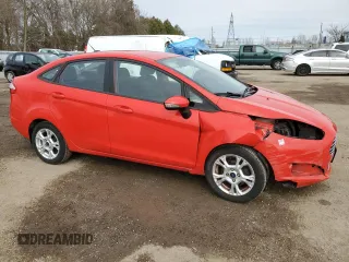 2015 Ford Fiesta SE with VIN 3FADP4BJ3FM134443, listed as a Copart auction lot 51749495 with 46,161 mi miles and Clean Title. Bid and sale history available at carsss.com. Image 4.