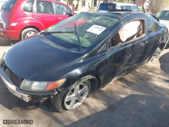 2006 Honda Civic Cpe EX with VIN 2HGFG11836H510199, listed as a IAAI auction lot 41993192 with 1 mi miles. Bid and sale history available at carsss.com. Image 16.