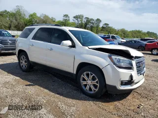 2014 GMC Acadia SLT with VIN 1GKKRRKD2EJ214836, listed as a Copart auction lot 51232455 with 182,102 mi miles and Salvage Title. Bid and sale history available at carsss.com. Image 4.