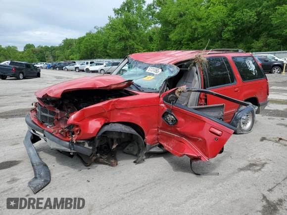 1998 Ford Explorer XL z VIN 1FMZU34X3WUD35920, wystawiony jako Copart lot #57231265 z przebiegiem 182 239 mil mil oraz Szkoda całkowita • Salvage title. Historia ofert i sprzedaży dostępna na DreamBid. Obrazek 1.