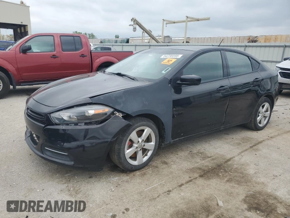 2015 Dodge Dart SXT with VIN 1C3CDFBB8FD369214, listed as a Copart auction lot 54238595 with 168,236 mi miles and Non repairable. Bid and sale history available at DreamBid. Image 1.