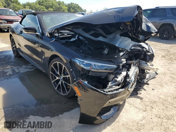 2019 BMW 8 Series M850i xDrive with VIN WBAFY4C50KBX29301, listed as a Copart auction lot 60630823 with 0 mi miles. Bid and sale history available at carsss.com. Image 4.