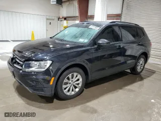 2019 Volkswagen Tiguan S with VIN 3VV0B7AX2KM017480, listed as a Copart auction lot 50917885 with 152,090 mi miles and Salvage Title. Bid and sale history available at carsss.com. Image 1.