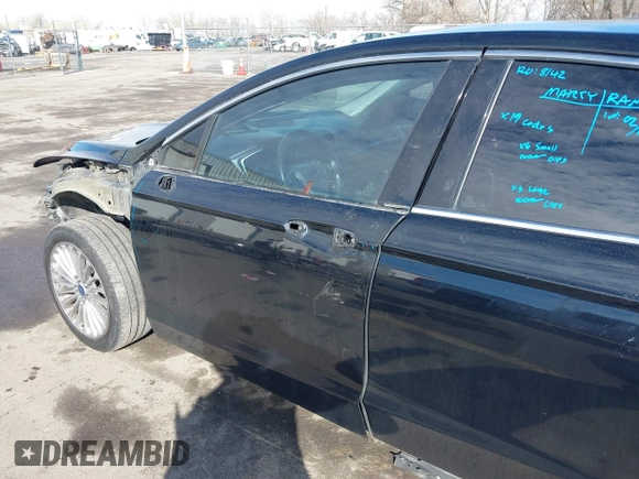 2016 Ford Fusion Titanium with VIN 3FA6P0K9XGR152837, listed as a IAAI auction lot 41647436 with 196,700 mi miles. Bid and sale history available at carsss.com. Image 6.