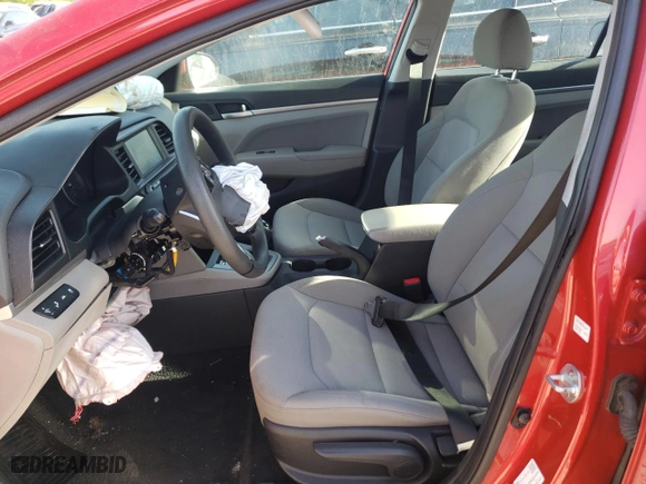 2020 Hyundai Elantra Value Edition with VIN 5NPD84LF7LH628033, listed as a Copart auction lot 49806814 with 0 mi miles and Salvage Title. Bid and sale history available at carsss.com. Image 7.