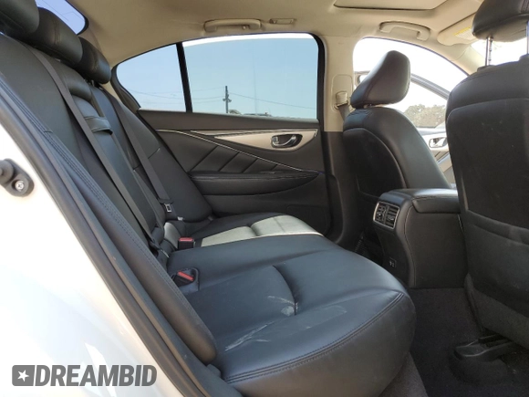 2020 Infiniti Q50 Luxe with VIN JN1EV7APXLM202372, listed as a Copart auction lot 65206765 with 45,788 mi miles and Salvage title. Bid and sale history available at DreamBid. Image 10.
