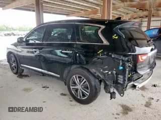 2020 Infiniti QX60 Luxe with VIN 5N1DL0MN4LC514463, listed as a Copart auction lot 58255765 with 117,709 mi miles and Salvage title. Bid and sale history available at DreamBid. Image 2.