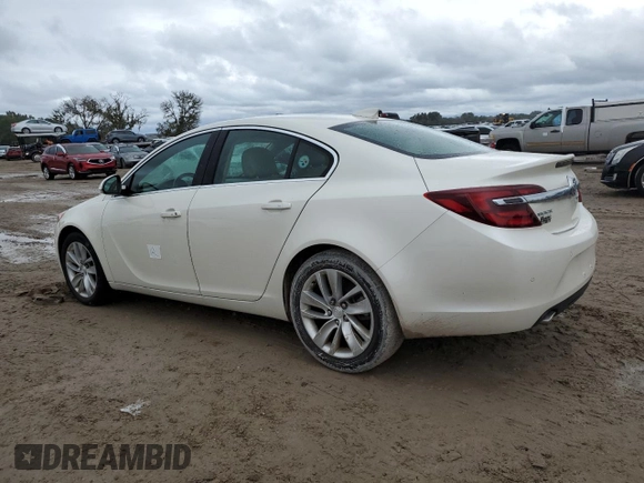 2015 Buick Regal Premium II with VIN 2G4GR5GX4F9299457, listed as a Copart auction lot 74323764 with 0 mi miles and Non Repairable. Bid and sale history available at carsss.com. Image 2.