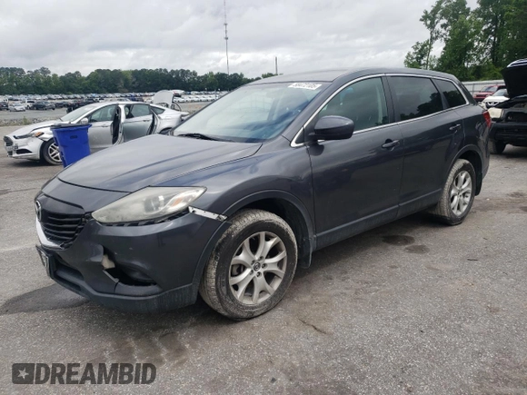 2013 Mazda CX-9 Sport z VIN JM3TB2BA4D0402139, wystawiony jako Copart lot #58472105 z przebiegiem 228 684 mil mil oraz Szkoda całkowita • Salvage title. Historia ofert i sprzedaży dostępna na DreamBid. Obrazek 1.