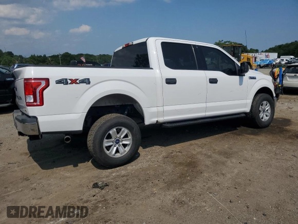 2016 Ford F-150 XLT with VIN 1FTEW1EF8GKF41125, listed as a Copart auction lot 65579435 with 138,498 mi miles and Salvage title. Bid and sale history available at DreamBid. Image 3.