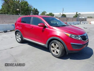 2013 Kia Sportage LX with VIN KNDPB3A2XD7398311, listed as a IAAI auction lot 42495969 with 122,013 mi miles and . Bid and sale history available at DreamBid. Image 1.