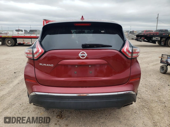 2018 Nissan Murano SL z VIN 5N1AZ2MG0JN125996, wystawiony jako Copart lot #54621635 z przebiegiem 138 144 mil mil oraz Szkoda całkowita • Salvage title. Historia ofert i sprzedaży dostępna na DreamBid. Obrazek 6.