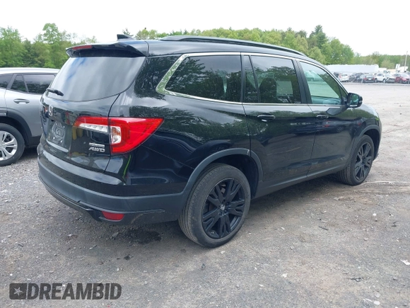 2022 Honda Pilot Special Edition z VIN 5FNYF6H27NB005196, wystawiony jako IAAI lot #42297439 z przebiegiem 43 478 mil mil oraz . Historia ofert i sprzedaży dostępna na DreamBid. Obrazek 4.